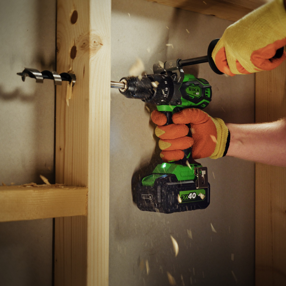 Rikä RK40 40V Cordless Combi Drill | 150Nm | Brushless Motor | Body Only